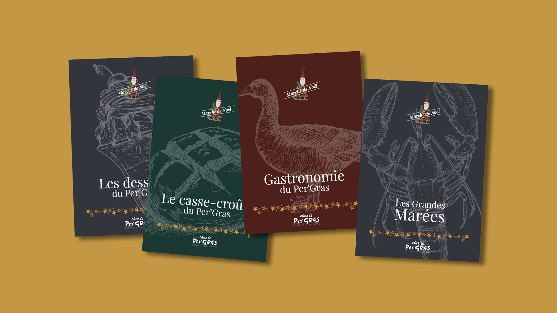 Menu marché de Noël 2024